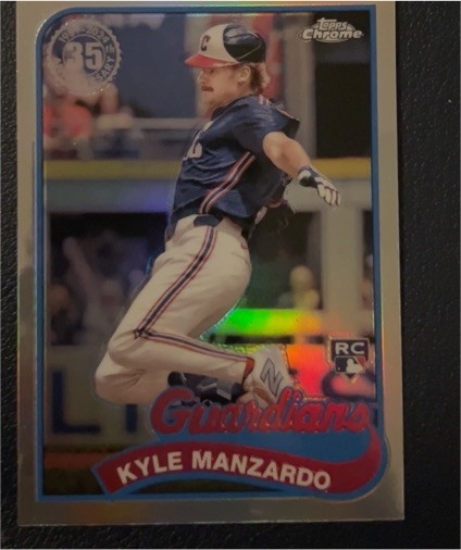 2024 Topps Chrome Update #89CU-10 Kyle Manzardo — front