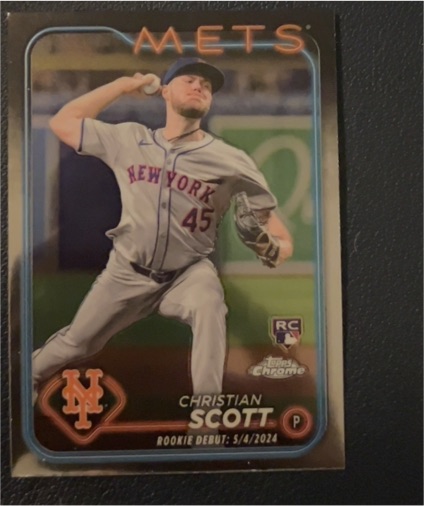 2024 Topps Chrome Update #USC110 Christian Scott — front