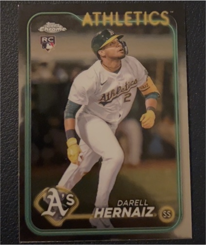2024 Topps Chrome Update #USC21 Darell Hernaiz — front