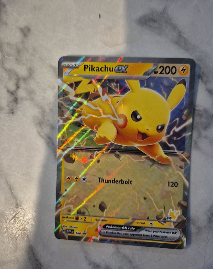 2024 Pokémon SVP #106 Pikachu ex — front