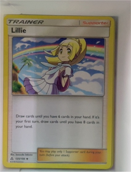 2018 Pokémon Sun & Moon Ultra Prism #125 Lillie — front