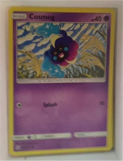 2019 Pokémon #100 Cosmog — front