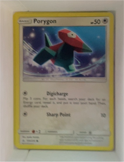 2019 Pokémon TCG Unbroken Bonds #154 Porygon — front