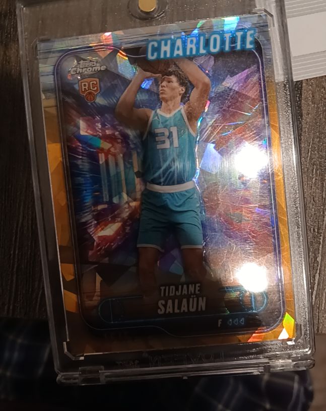 2024-25 Topps Chrome #148 Tidjane Salaun — front