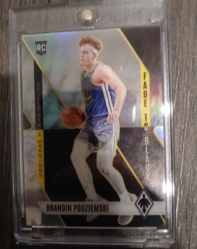 2023-24 Panini Phoenix #7 Brandin Podziemski Fade To Black — front