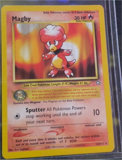 2000 Neo Genesis #23 Magby — front