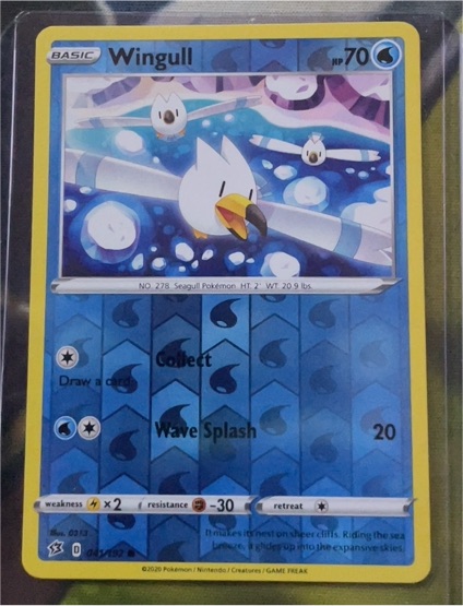 2020 Pokemon Rebel Clash #41 Wingull — front