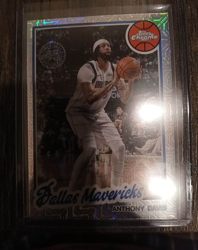 2025-26 Topps Chrome #TC-AD Anthony Davis — front