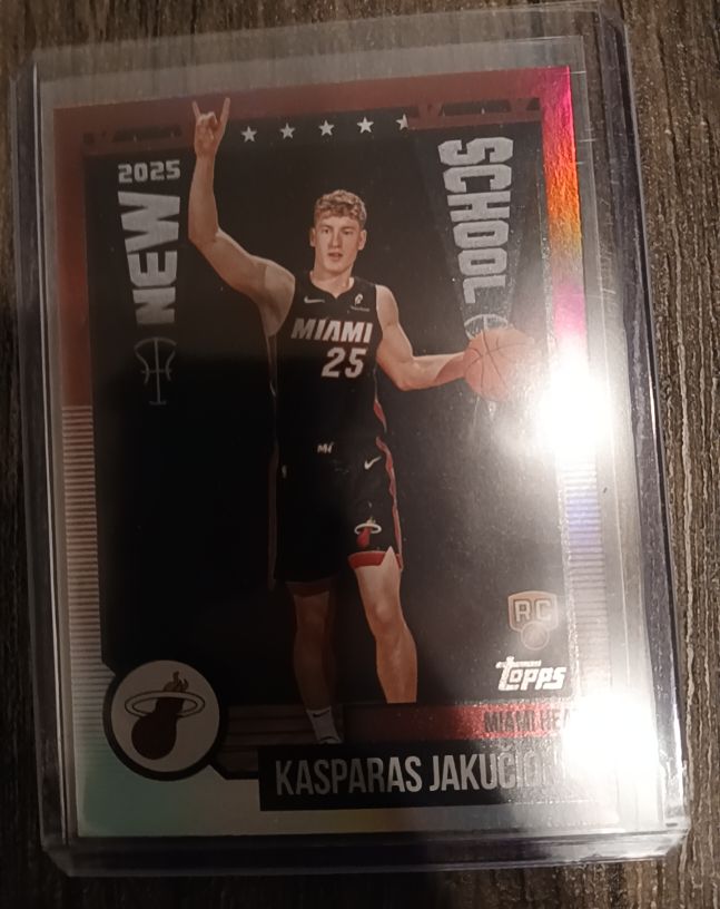 2025-26 Topps Chrome Basketball #NS-20 Kasparas Jakucionis — front