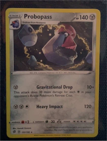 2020 Pokémon #131 Probopass — front