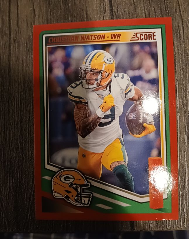 2025 Panini Score #248 Christian Watson — front