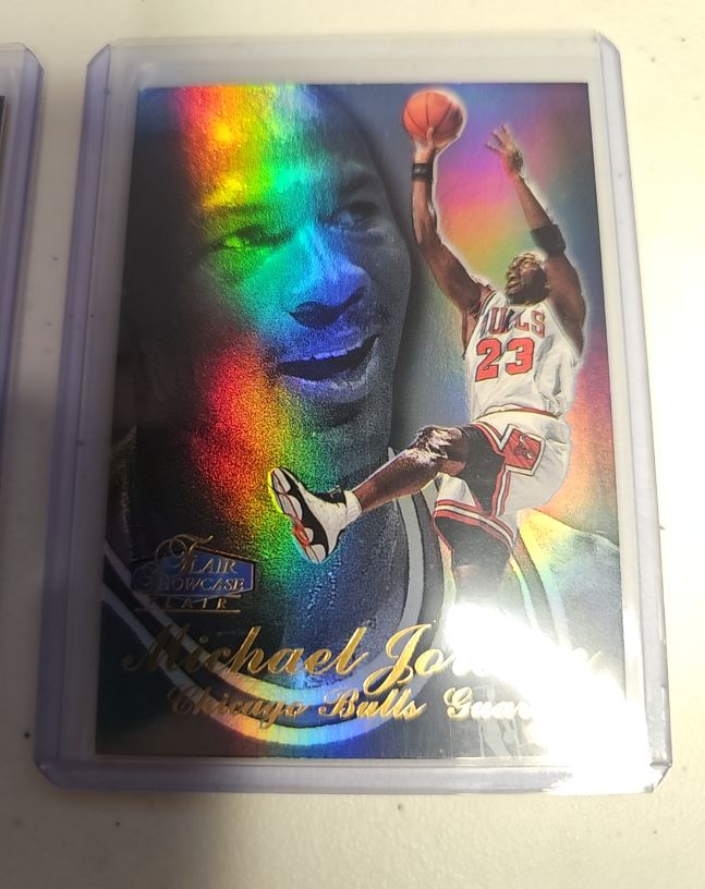 1997-98 Flair Showcase #1 Michael Jordan — front