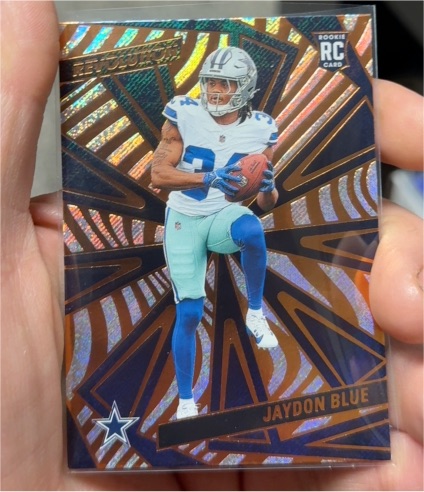 2025 Panini Revolution #214 Jaydon Blue — front