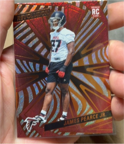 2025 Panini Revolution #218 James Pearce Jr. — front