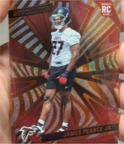2025 Panini Revolution #218 James Pearce Jr. — front