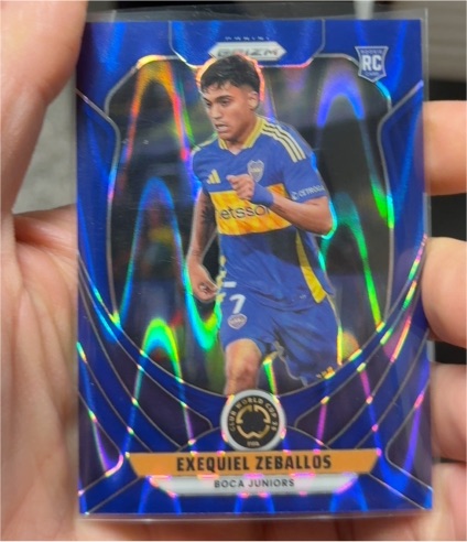 2025 Panini Prizm FIFA Club World Cup #38 Exequiel Zeballos — front