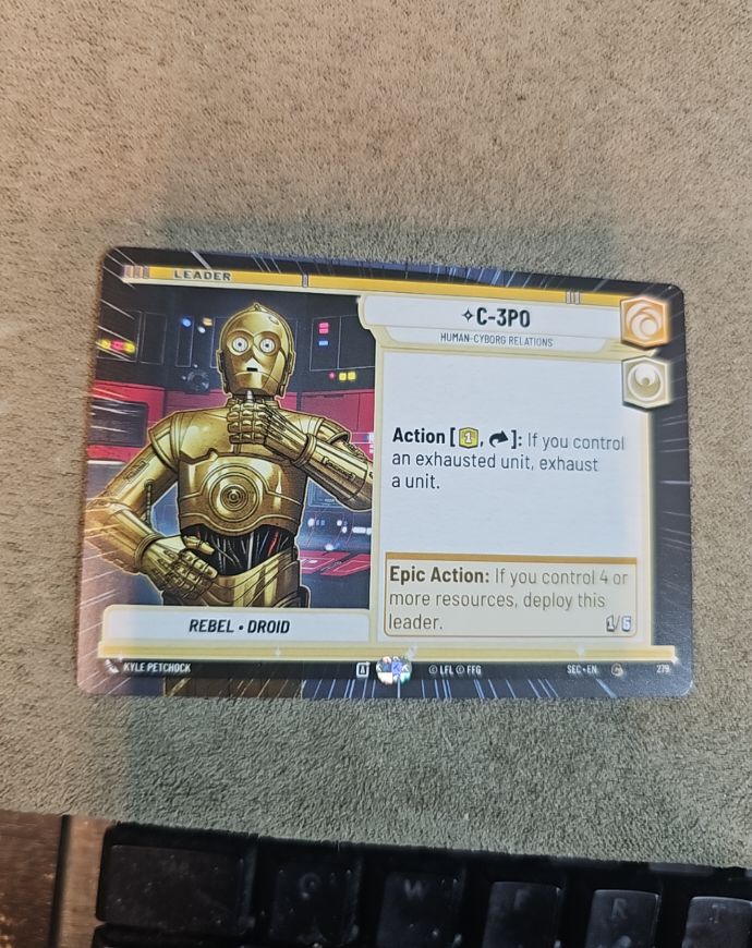 Star Wars Unlimited #279 C-3PO — front