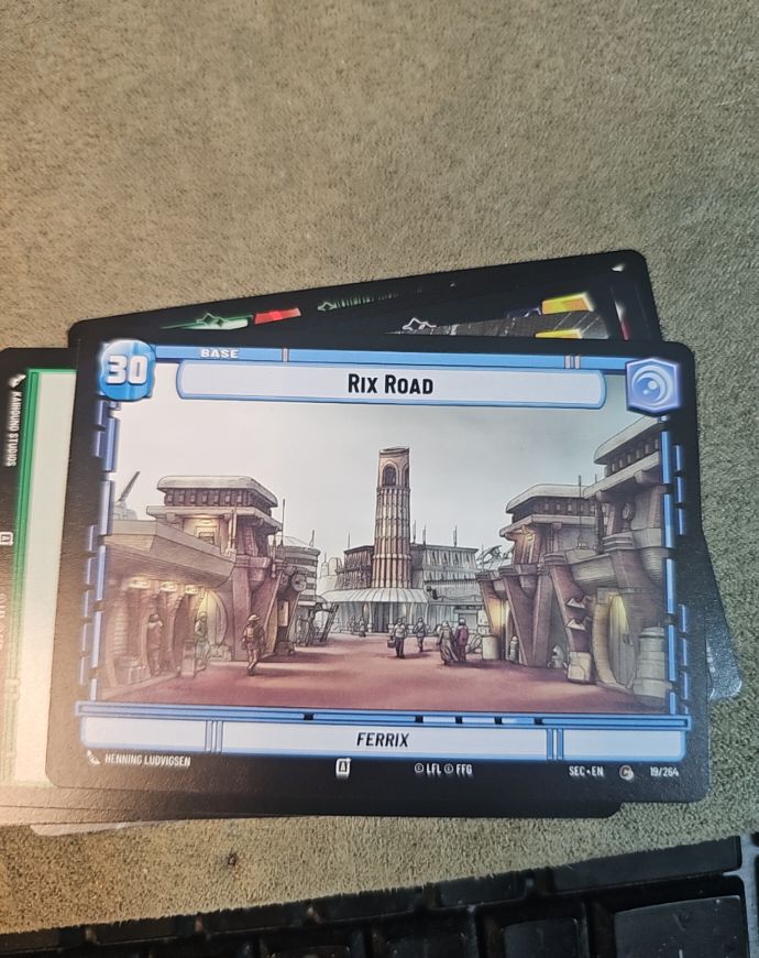 Star Wars Unlimited #19 Rix Road — front
