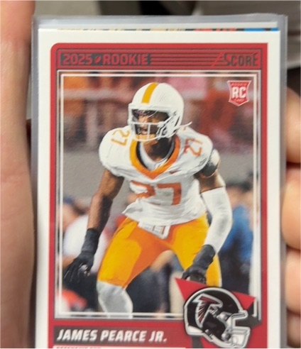 2025 Score #26 James Pearce Jr. — front