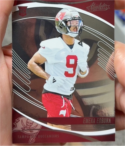 2025 Panini Absolute Football #124 Emeka Egbuka — front