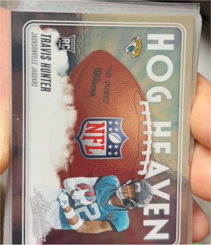 2025 Panini Absolute Hog Heaven #HH-THR Travis Hunter RC — front