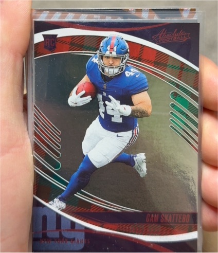 2025 Panini Absolute Football #110 Cam Skattebo — front