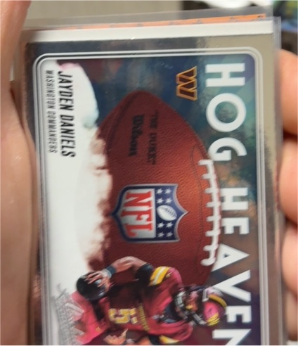 2025 Panini Absolute #HH-JDS Jayden Daniels Hog Heaven — front