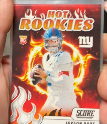 2025 Panini Score Hot Rookies #Jaxson Dart — front