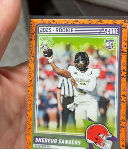 2025 Panini Score-A-Treat #15 Shedeur Sanders — front