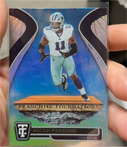 2024 Panini Totally Certified #8 Micah Parsons Franchise Foundations — front