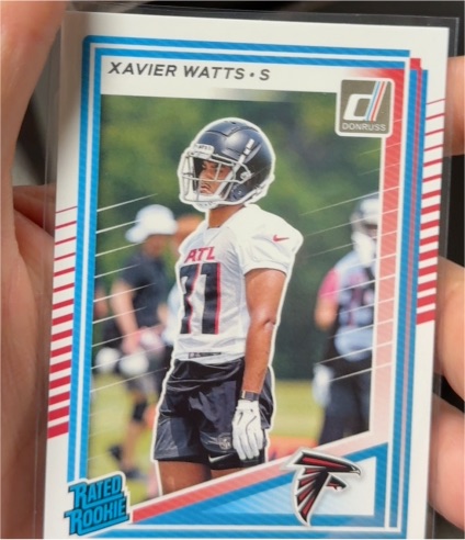 2025 Donruss #399 Xavier Watts — front