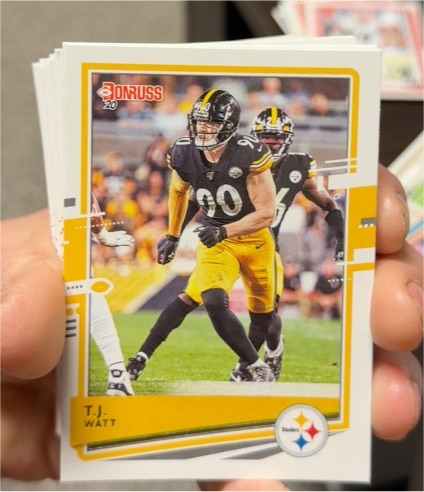 2020 Panini Donruss #220 T.J. Watt — front