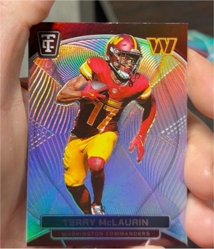 2024 Panini Totally Certified #96 Terry McLaurin — front