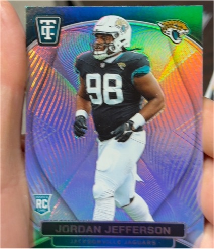 2024 Panini Totally Certified #98 Jordan Jefferson — front