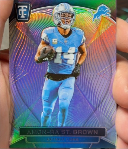 2024 Panini Totally Certified #28 Amon-Ra St. Brown — front