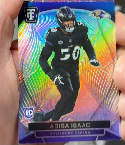 2024 Panini Totally Certified #102 Adisa Isaac — front