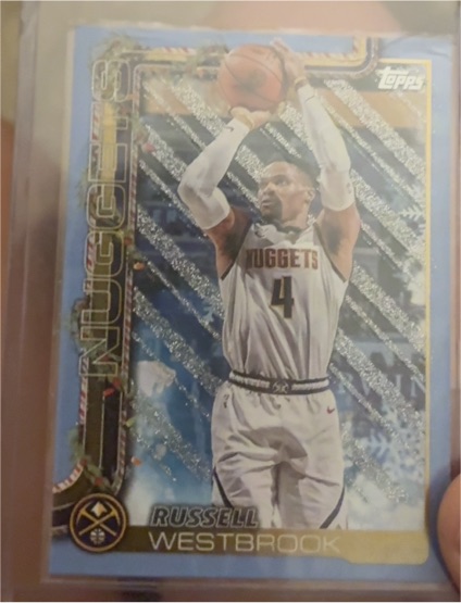 2025-26 Topps Holiday #H81 Russell Westbrook — front