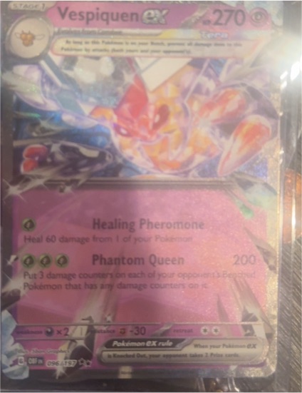2023 Pokémon Vespiquen ex #96/197 — front