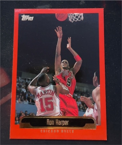 1999-00 Topps #9 Ron Harper — front