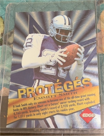 1996 Collector's Edge Proteges Emmitt Smith — front