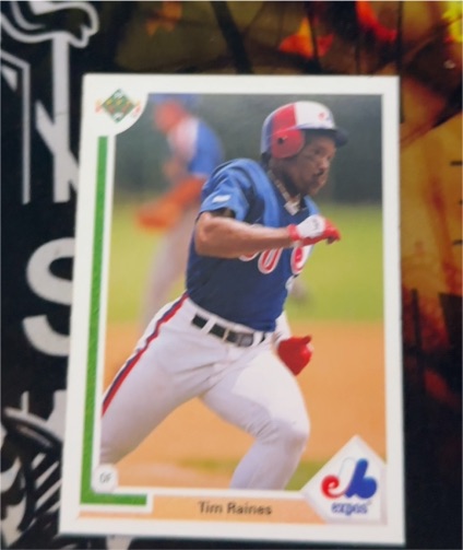 1991 Upper Deck #143 Tim Raines — front