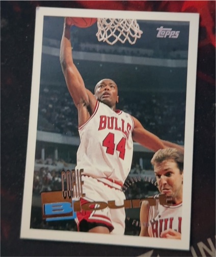 1995-96 Topps #79 Corie Blount — front