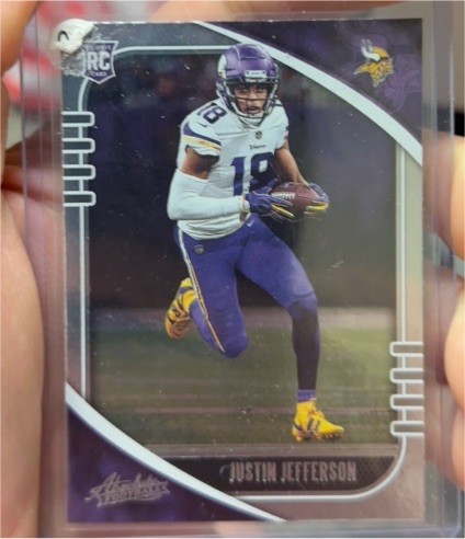 2020 Panini Absolute #168 Justin Jefferson — front