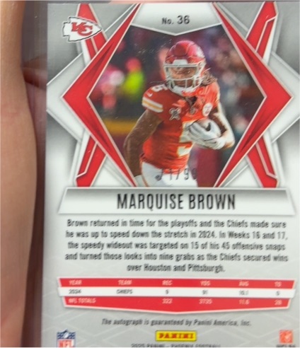 2024 Panini Phoenix #36 Marquise Brown — front