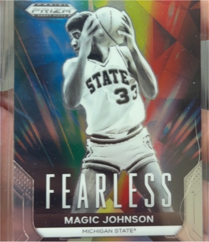 2024 Panini Prizm Draft Picks #13 Magic Johnson Fearless — front