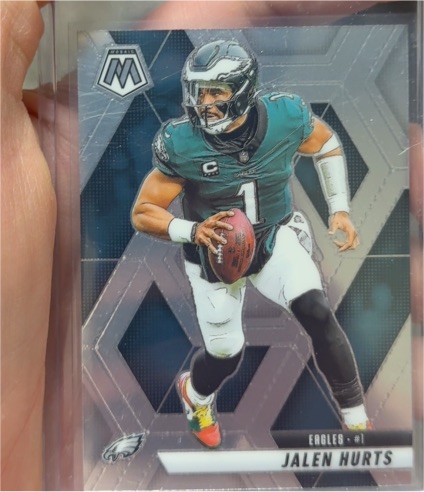 2025 Panini Mosaic #1 Jalen Hurts — front