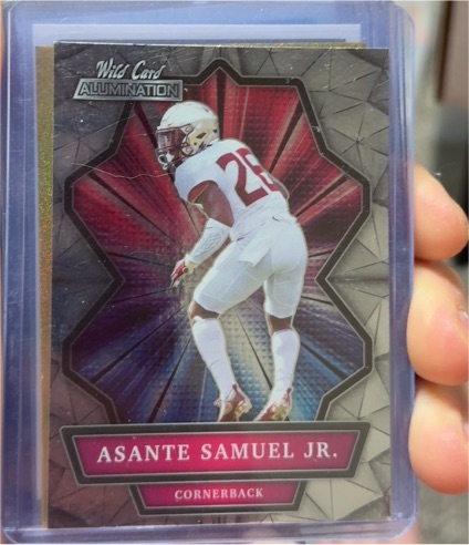 2021 Wild Card Alumination #ABC-32 Asante Samuel Jr. — front