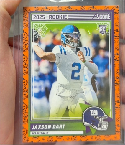 2025 Panini Score #35 Jaxson Dart — front