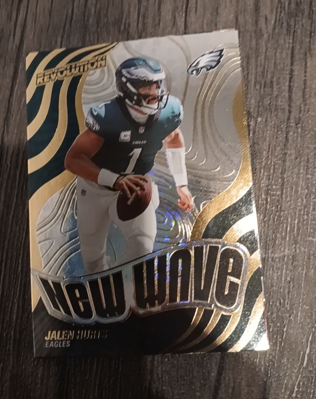 2025 Panini Revolution Football New Wave #15 Jalen Hurts — front