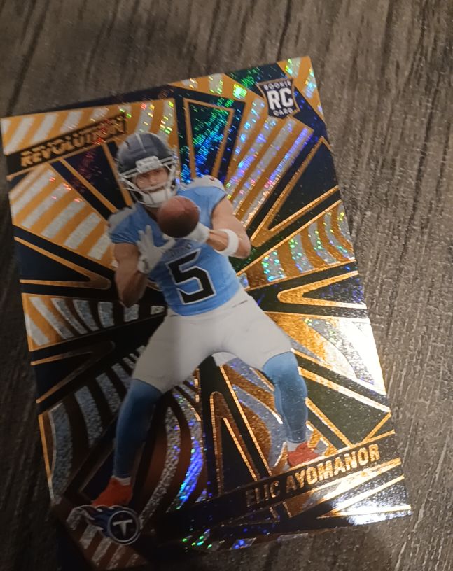 2025 Panini Revolution RC Elic Ayomanor — front